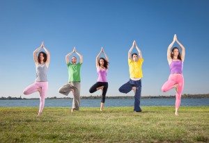 yoga group