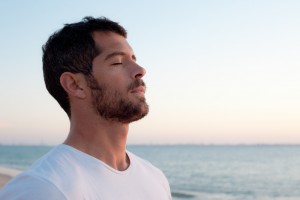 You don't have to be handsome and stood on a beach to benefit from mindfulness techniques
