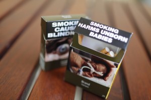 Plain (or ‘standardised’) packaging would mean standardising the size, shape, colour and method of opening of all tobacco products.