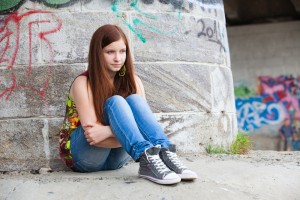 Suicide risk increases noticeably in adolescence and young adulthood